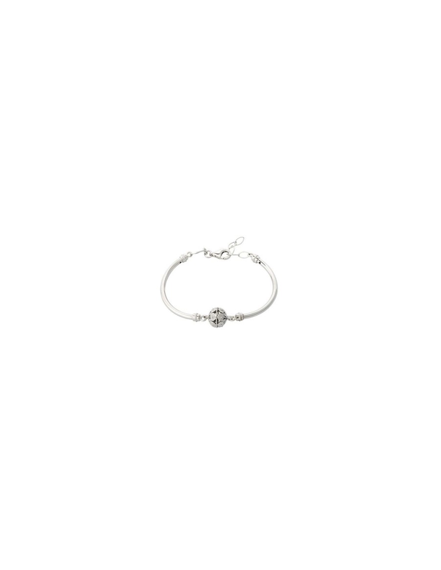 Gioielli Spadafora Gioielli | Bracciale Jennacchella Tube Bianco